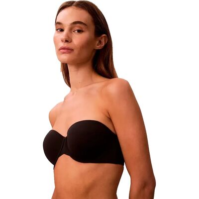 Calvin Klein Reggiseno Lv00qf7537 Strapless Black 70 Calvin Klein Reggiseno Lv00qf7537 Strapless Black 70