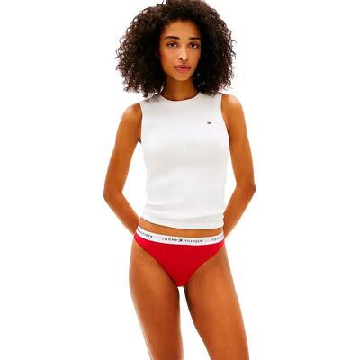 Tommy Hilfiger Tanga Uw0uw065 3 Unità Desert Sky / White / Primary Red S Tommy Hilfiger Tanga Uw0uw065 3 Unità Desert Sky / White / Primary Red S