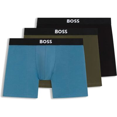 Boss Boxers One 10272529 3 Unità Open Green XL Boss Boxers One 10272529 3 Unità Open Green XL