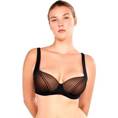 Gisela Reggiseno Full Coverage Black 105 Gisela Reggiseno Full Coverage Black 105