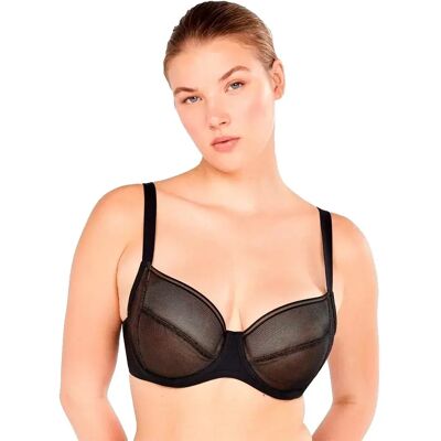 Gisela Reggiseno Full Coverage Non Padded Black 105 Gisela Reggiseno Full Coverage Non Padded Black 105