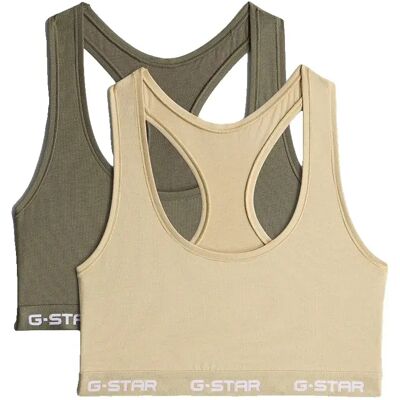 G-star Reggiseno D2909-01 Racerback Bralette 2 Unità Multicolor 4 M G-star Reggiseno D2909-01 Racerback Bralette 2 Unità Multicolor 4 M