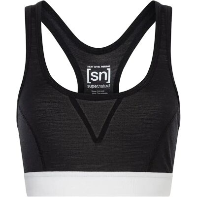 Super.natural Reggiseno Bio Semplice Regular Fit Jet Black XL Super.natural Reggiseno Bio Semplice Regular Fit Jet Black XL