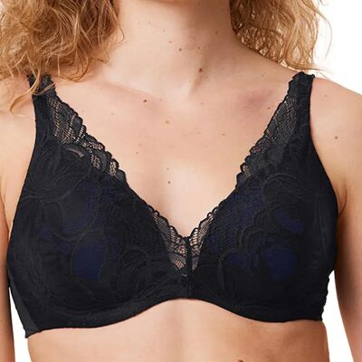 Triumph Reggiseno Body Make-up Illusion Lace Wp Black 100 Triumph Reggiseno Body Make-up Illusion Lace Wp Black 100