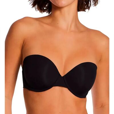 DKNY Reggiseno Smooth Essentials Strapless Black 38 DKNY Reggiseno Smooth Essentials Strapless Black 38