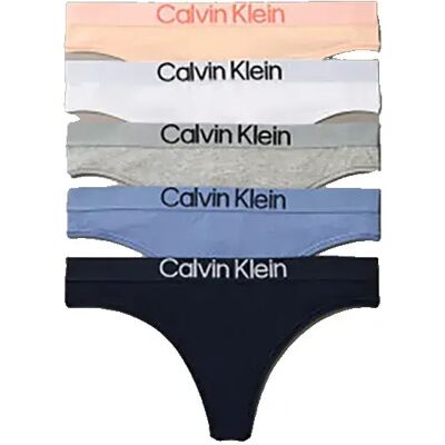 Calvin Klein Tanga Lv00qd5331 5 Unità Shoreline / White / Grey Heather / Blue Tu XL Calvin Klein Tanga Lv00qd5331 5 Unità Shoreline / White / Grey Heather / Blue Tu XL