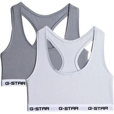 G-star Reggiseno D2909-01 Racerback Bralette 2 Unità Multicolor 6 XL G-star Reggiseno D2909-01 Racerback Bralette 2 Unità Multicolor 6 XL