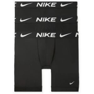Nike Boxers Dri-fit Essential Brief Long 3 Unità Black / Black / Black M Nike Boxers Dri-fit Essential Brief Long 3 Unità Black / Black / Black M
