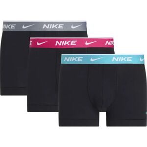 Nike Boxers Eday Trunk 3 Unità Black / Dusty Cactus / Rush Pink / Cool Grey S Nike Boxers Eday Trunk 3 Unità Black / Dusty Cactus / Rush Pink / Cool Grey S