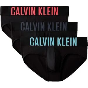 Calvin Klein Slip 000nb3610a Brief 3 Unità Black W / Ombre Blue Logo / Black W L Calvin Klein Slip 000nb3610a Brief 3 Unità Black W / Ombre Blue Logo / Black W L