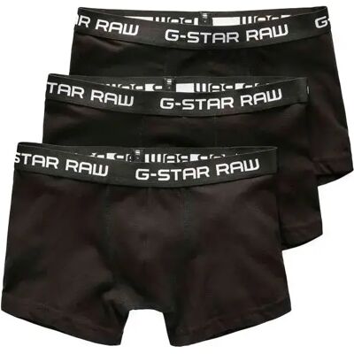 G-star Boxers Classic 3 Unità Black / Black / Black S G-star Boxers Classic 3 Unità Black / Black / Black S