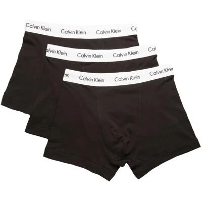 Calvin Klein Boxers 0000u2662g Trunk 3 Unità Black S Calvin Klein Boxers 0000u2662g Trunk 3 Unità Black S
