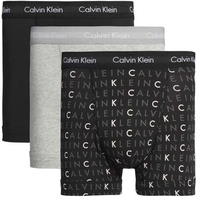 Calvin Klein Boxers 0000u2662g Trunk 3 Unità Black And White Logo S Calvin Klein Boxers 0000u2662g Trunk 3 Unità Black And White Logo S
