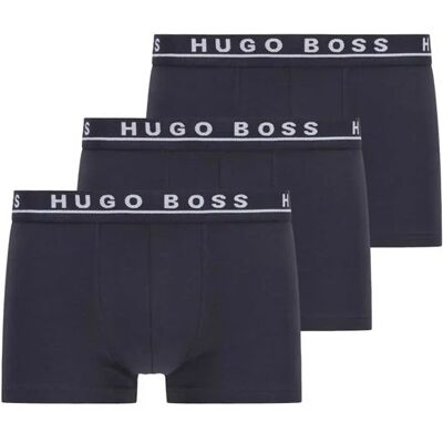 Boss Boxers 3 Unità Open Blue S Boss Boxers 3 Unità Open Blue S