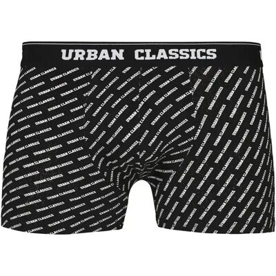 Urban Classics Boxers Set Of 5 S Bordeaux / Dark Blue / White / Black / White S Urban Classics Boxers Set Of 5 S Bordeaux / Dark Blue / White / Black / White S