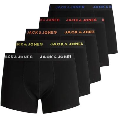 Jack & Jones Boxers Black Friday 5 Unità Black / Detail Black / Black M Jack & Jones Boxers Black Friday 5 Unità Black / Detail Black / Black M