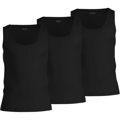 Boss Maglietta Intima Tecnica Senza Maniche Classic 3 Unità Black S Boss Maglietta Intima Tecnica Senza Maniche Classic 3 Unità Black S