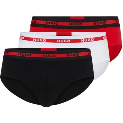 Hugo Slip Planet 102972 01 3 Unità Bright Red 2XL Hugo Slip Planet 102972 01 3 Unità Bright Red 2XL