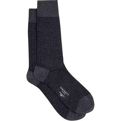 Hackett Calzini Lunghi Merino Grey EU 39-42 Hackett Calzini Lunghi Merino Grey EU 39-42