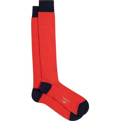 Hackett Calzini Lunghi Merino Red EU 43-46 Hackett Calzini Lunghi Merino Red EU 43-46