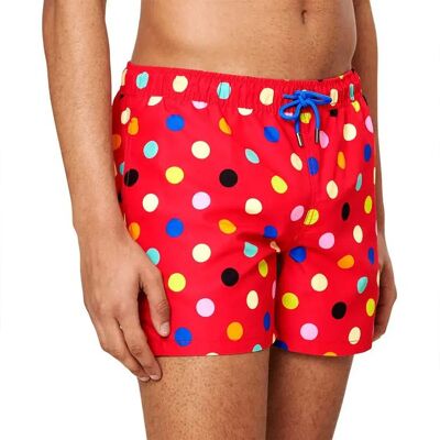 Happy Socks Costume Da Bagno Boxer Hs651-m Big Dot Multicolor M Happy Socks Costume Da Bagno Boxer Hs651-m Big Dot Multicolor M