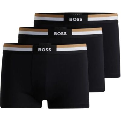 Boss Boxers Motion Trunk 3 Unità Black XL Boss Boxers Motion Trunk 3 Unità Black XL