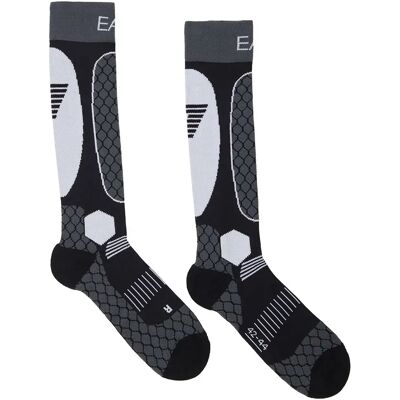 Ea7 Emporio Armani Calzini Lunghi Calza Ski White EU 45-47 Ea7 Emporio Armani Calzini Lunghi Calza Ski White EU 45-47