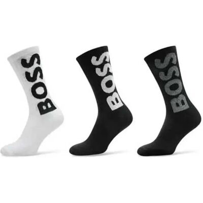 Boss Calzini Logo 10263518 3 Paia Open Miscellaneous EU 43-46 Boss Calzini Logo 10263518 3 Paia Open Miscellaneous EU 43-46