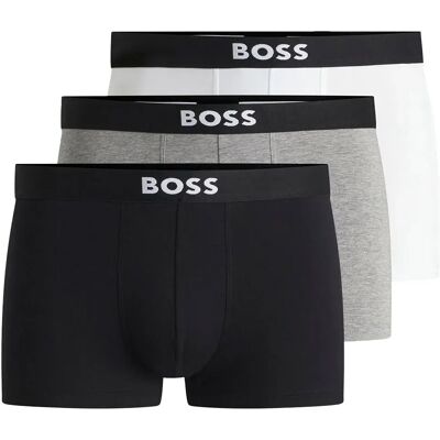 Boss Boxers One 10272529 Trunk Assortito 3 Unità Assorted Pre-Pack S Boss Boxers One 10272529 Trunk Assortito 3 Unità Assorted Pre-Pack S