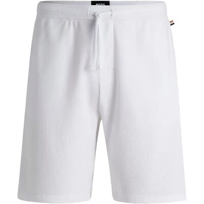 Boss Pantaloncini Del Pigiama Waffle 01 White XL Boss Pantaloncini Del Pigiama Waffle 01 White XL