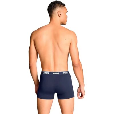 Puma Boxers Everyday Basics 3 Unità Grey / Navy / Red Combo XL Puma Boxers Everyday Basics 3 Unità Grey / Navy / Red Combo XL