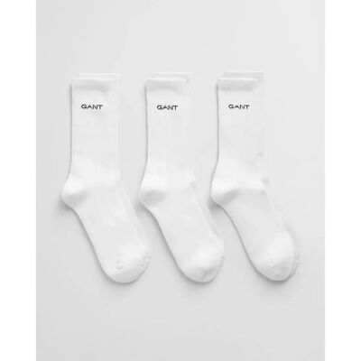 Gant Calzini 9960262 3 Paia White EU 40-42 Gant Calzini 9960262 3 Paia White EU 40-42
