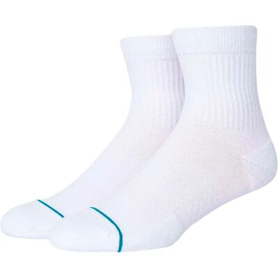 Stance Calzini Corti Icon Quarter 3 Paia White EU 42-46 Stance Calzini Corti Icon Quarter 3 Paia White EU 42-46