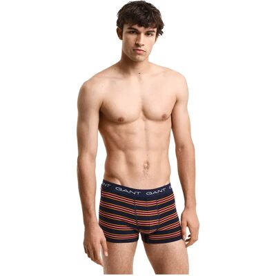 Gant Boxers Rugger Trunk 3 Unità Evening Blue S Gant Boxers Rugger Trunk 3 Unità Evening Blue S