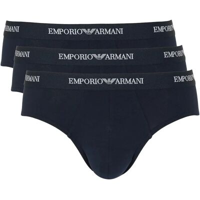 Emporio Armani Slip Em000258_af1132 3 Unità Armani Blue / Armani Blue / Armani Blue L Emporio Armani Slip Em000258_af1132 3 Unità Armani Blue / Armani Blue / Armani Blue L