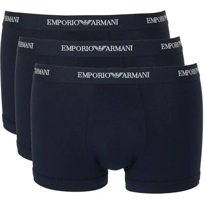 Emporio Armani Boxers Em000259_af1132 3 Unità Armani Blue / Armani Blue / Armani Blue S Emporio Armani Boxers Em000259_af1132 3 Unità Armani Blue / Armani Blue / Armani Blue S