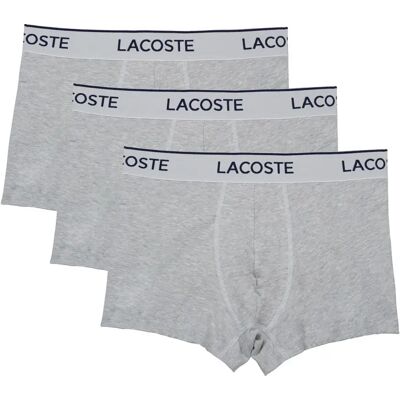 Lacoste Boxers 5h8621 3 Unità Silver Chine S Lacoste Boxers 5h8621 3 Unità Silver Chine S