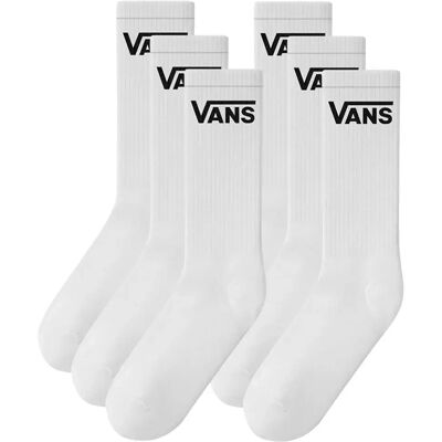 Vans Calzini Lunghi Classic Crew White EU 34 1/2-38 Vans Calzini Lunghi Classic Crew White EU 34 1/2-38