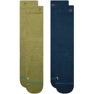 Stance Calzini Iconic Mid Poly Snow 2 Pack Chive EU 38-42 Stance Calzini Iconic Mid Poly Snow 2 Pack Chive EU 38-42