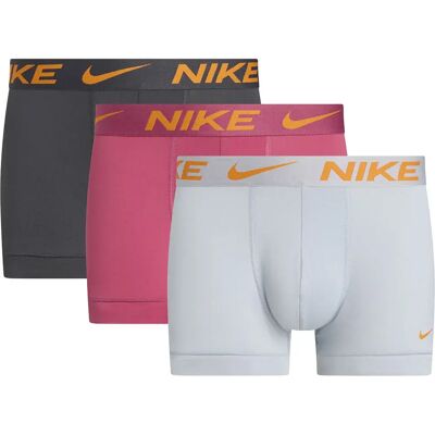 Nike Boxers 0000ke1156 Trunk 3 Unità Wolf Grey / Sweet Beet / Anthracite XL Nike Boxers 0000ke1156 Trunk 3 Unità Wolf Grey / Sweet Beet / Anthracite XL