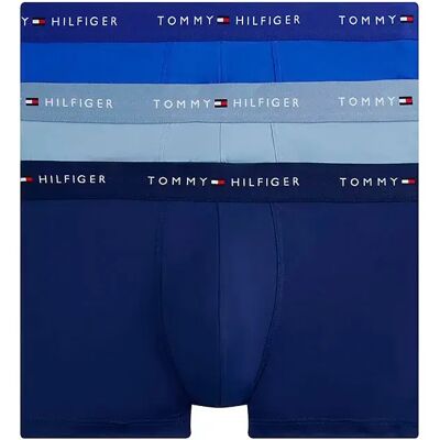 Tommy Hilfiger Boxers Um0um03617 Trunk 3 Unità Noble Blue / Brisk Blue / Purply Navy S Tommy Hilfiger Boxers Um0um03617 Trunk 3 Unità Noble Blue / Brisk Blue / Purply Navy S