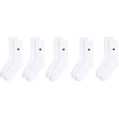 G-star Calzini Kiln 5 Paia Bright White EU 40-43 G-star Calzini Kiln 5 Paia Bright White EU 40-43