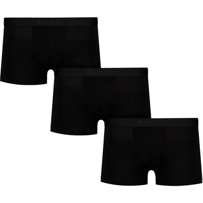 Boss Boxers One 10272529 Trunk 3 Unità Black S Boss Boxers One 10272529 Trunk 3 Unità Black S