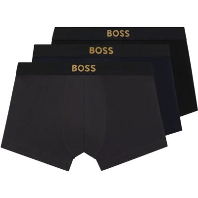 Boss Boxers Gold Logo 10272529 Trunk 3 Unità Open Miscellaneous L Boss Boxers Gold Logo 10272529 Trunk 3 Unità Open Miscellaneous L