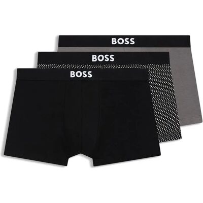 Boss Boxers One D 1026708 01 3 Unità Open Beige L Boss Boxers One D 1026708 01 3 Unità Open Beige L