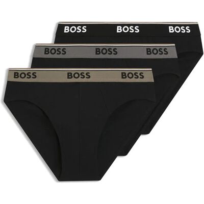 Boss Slip Power Brief 10276620 3 Unità Black S Boss Slip Power Brief 10276620 3 Unità Black S