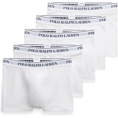 Ralph Lauren Accesorios Boxers 7186292 Trunks 5 Unità White M Ralph Lauren Accesorios Boxers 7186292 Trunks 5 Unità White M