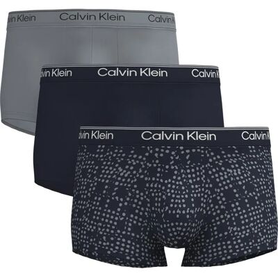 Calvin Klein Boxers Lv00nb09 Trunk Low Rise 3 Unità Shoreline / Cut Circles Shoreline / Mis M Calvin Klein Boxers Lv00nb09 Trunk Low Rise 3 Unità Shoreline / Cut Circles Shoreline / Mis M