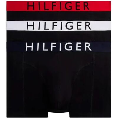 Tommy Hilfiger Boxers Um0um03886 Trunk 3 Unità Med Red / Th Whte / Des Sky L Tommy Hilfiger Boxers Um0um03886 Trunk 3 Unità Med Red / Th Whte / Des Sky L