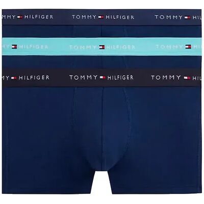 Tommy Hilfiger Boxers Um0um03890 Trunk 3 Unità Ptch Blu / Arc Aqu / Des S Tommy Hilfiger Boxers Um0um03890 Trunk 3 Unità Ptch Blu / Arc Aqu / Des S